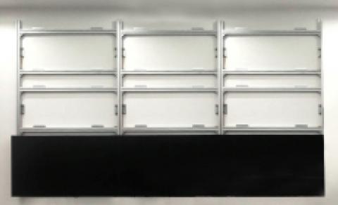 Spliced wall hanging bracket